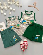 تاپ و شلوارک اسپرت قطار - Image 5
