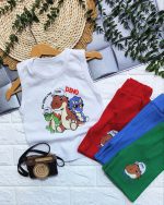 تاپ و شلوارک اسپرت dino2