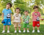 تیشرت و شلوارک اسپرت پاندا و خرسی - Image 5